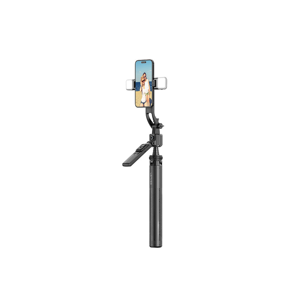 Lenyes LPH107 Canlı Yayın Dolgu Işıklı Kumandalı 360 Derece Dönebilen Selfie Çubuğu ve Tripod Lenyes LPH107 Canlı Yayın Dolgu Işıklı Kumandalı 360 Derece Dönebilen Selfie Çubuğu ve Tripod